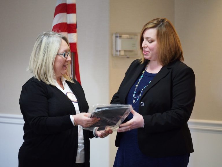 Club Inducts Deb Pringle